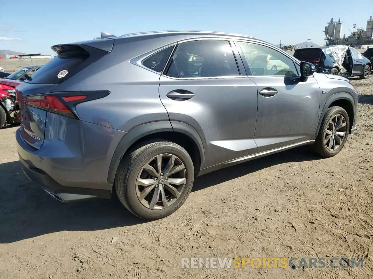 3 Photograph of a damaged car JTJSARBZ7M2203397 LEXUS NX 2021