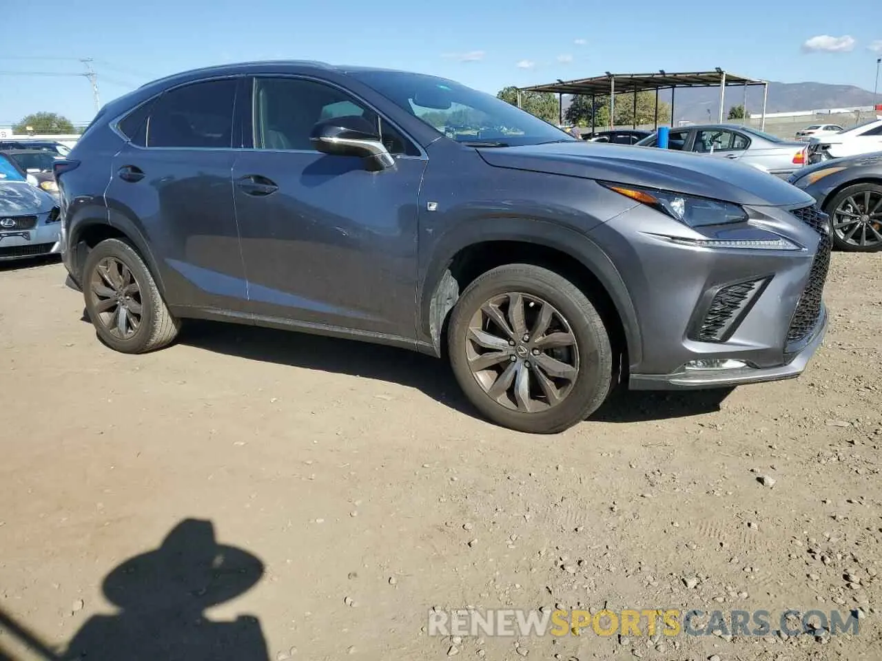 4 Photograph of a damaged car JTJSARBZ7M2203397 LEXUS NX 2021