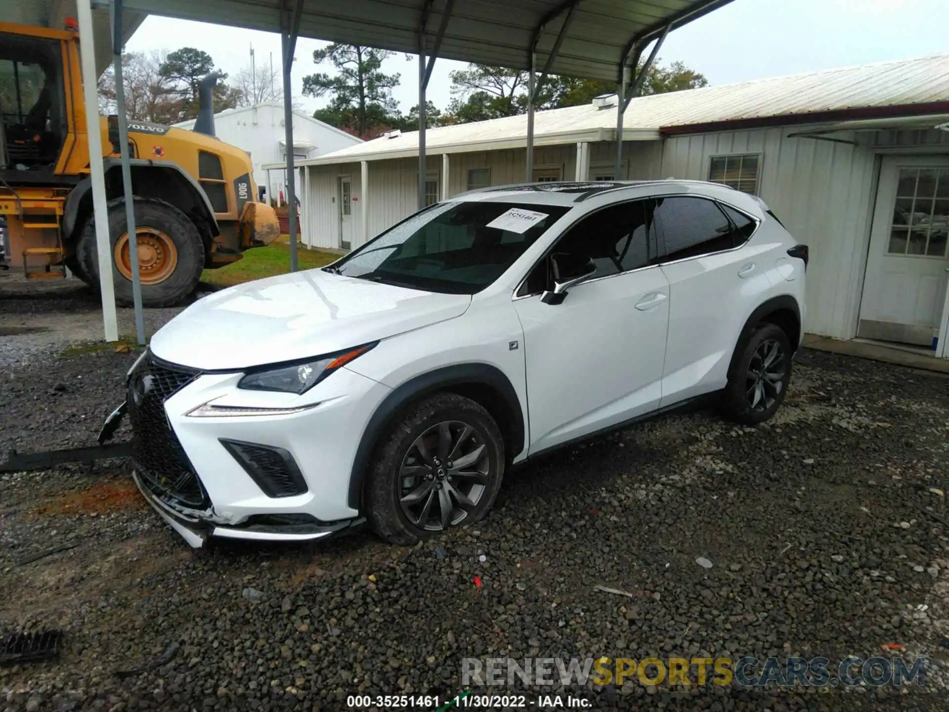 2 Photograph of a damaged car JTJSARBZ7M5025036 LEXUS NX 2021