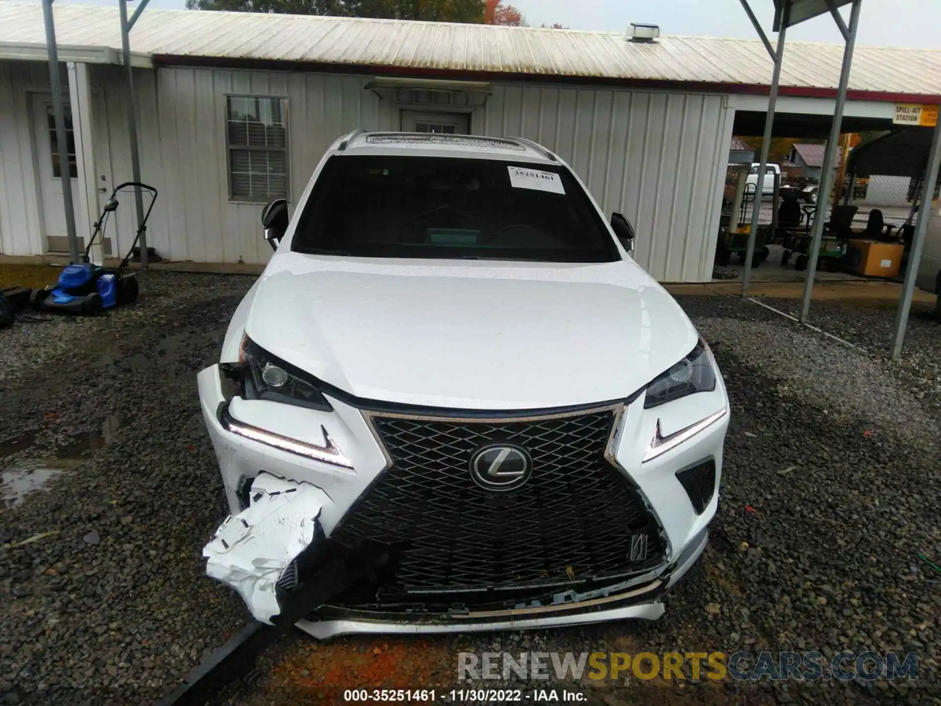 6 Photograph of a damaged car JTJSARBZ7M5025036 LEXUS NX 2021