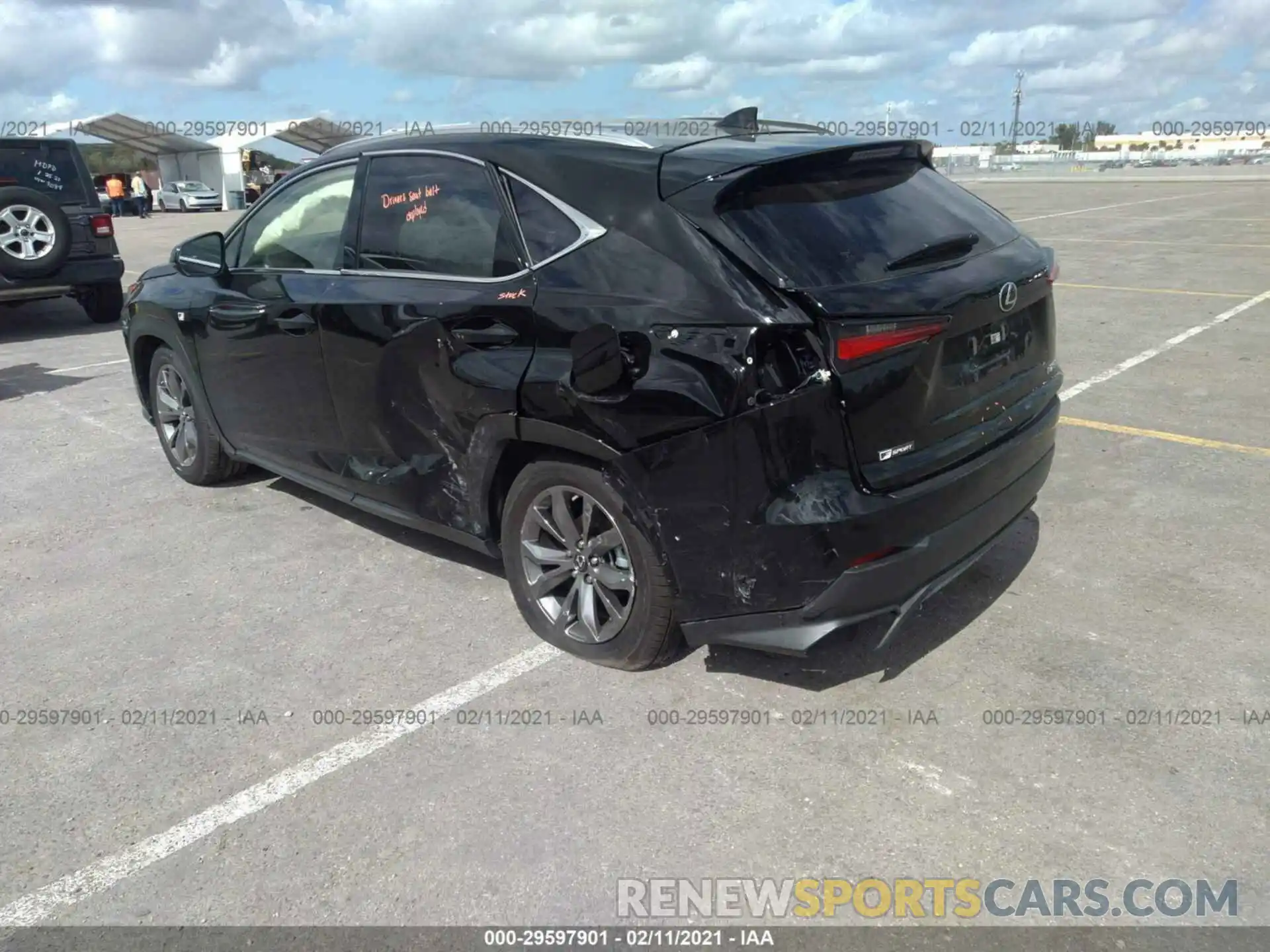 6 Photograph of a damaged car JTJSARBZ8M2179613 LEXUS NX 2021