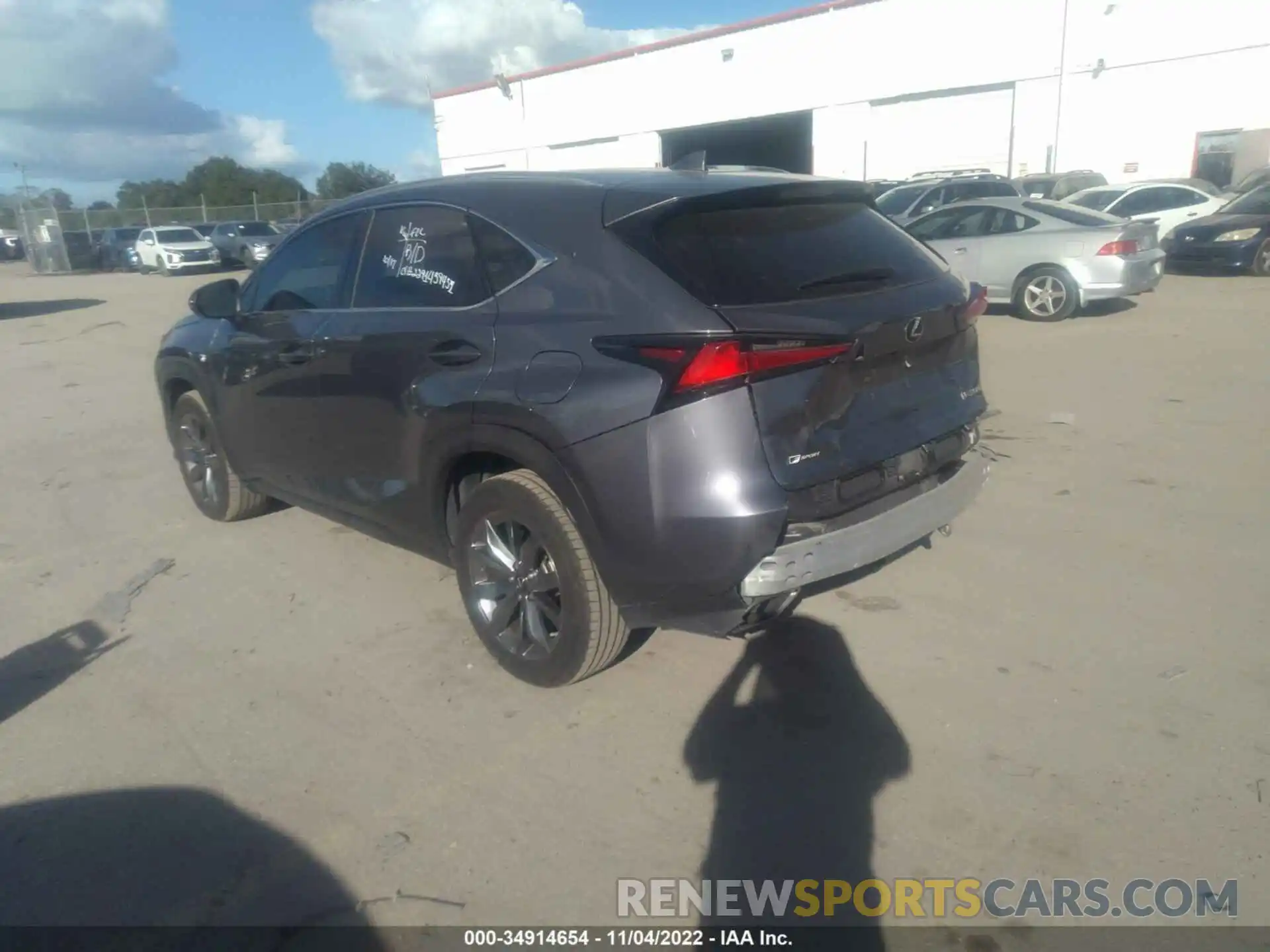 3 Photograph of a damaged car JTJSARBZ8M2183595 LEXUS NX 2021