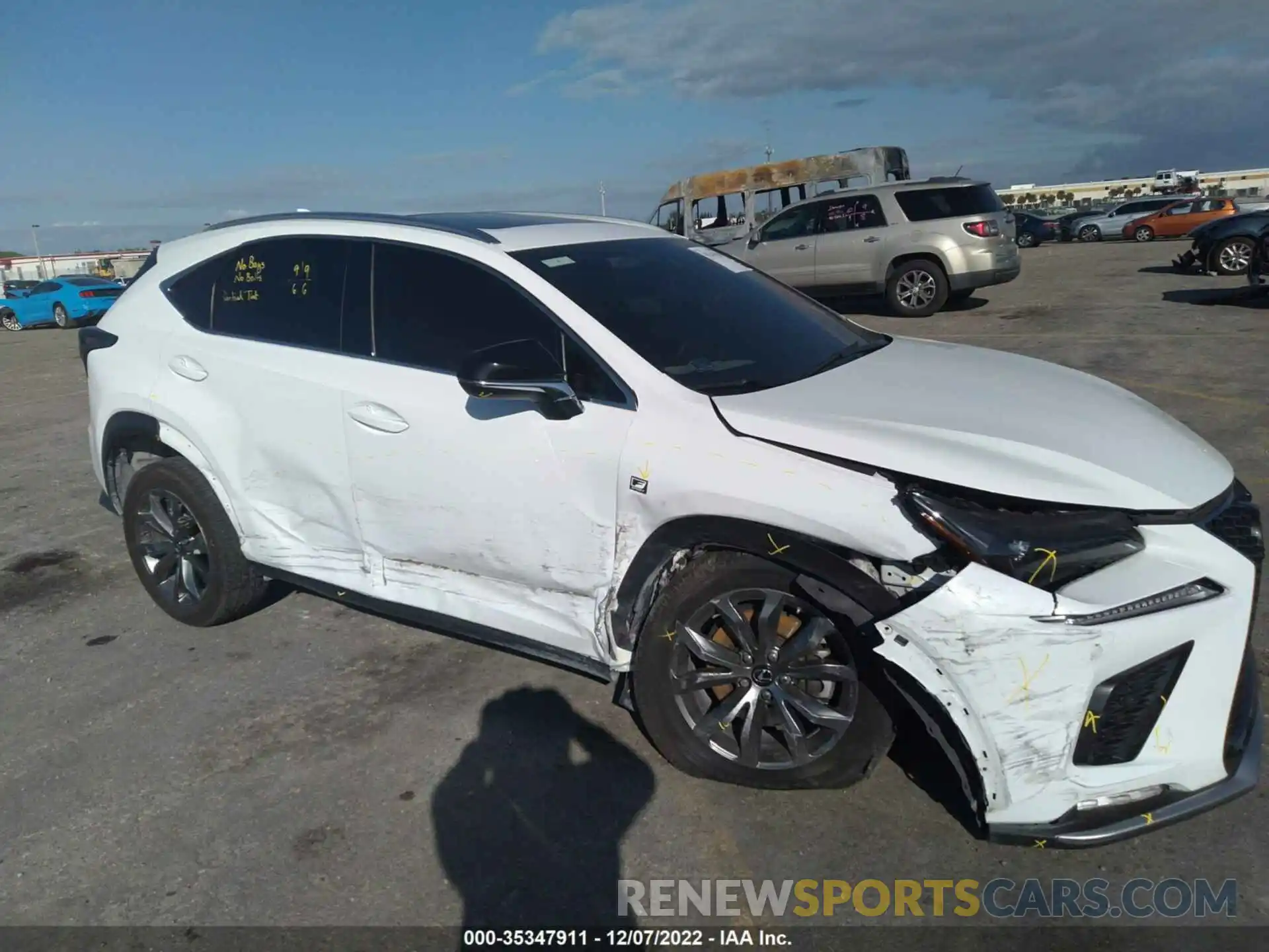 6 Photograph of a damaged car JTJSARBZ8M5025577 LEXUS NX 2021