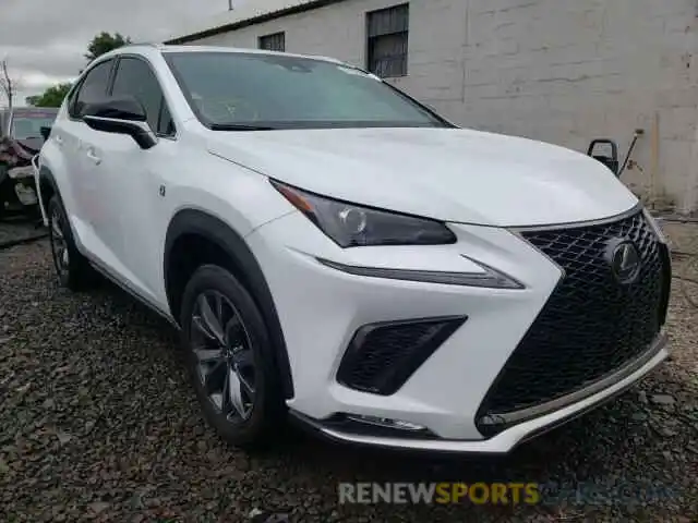 1 Photograph of a damaged car JTJSARBZ8M5030620 LEXUS NX 2021