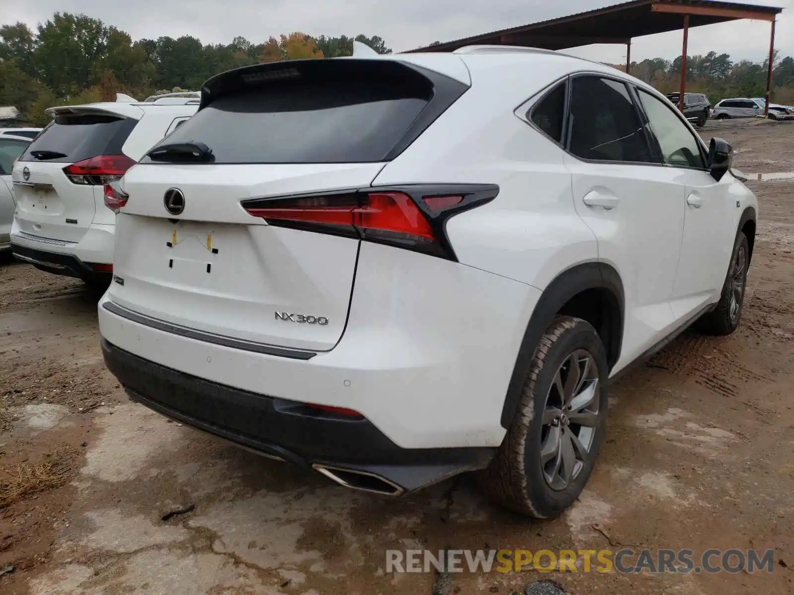 4 Photograph of a damaged car JTJSARBZ9M2192029 LEXUS NX 2021