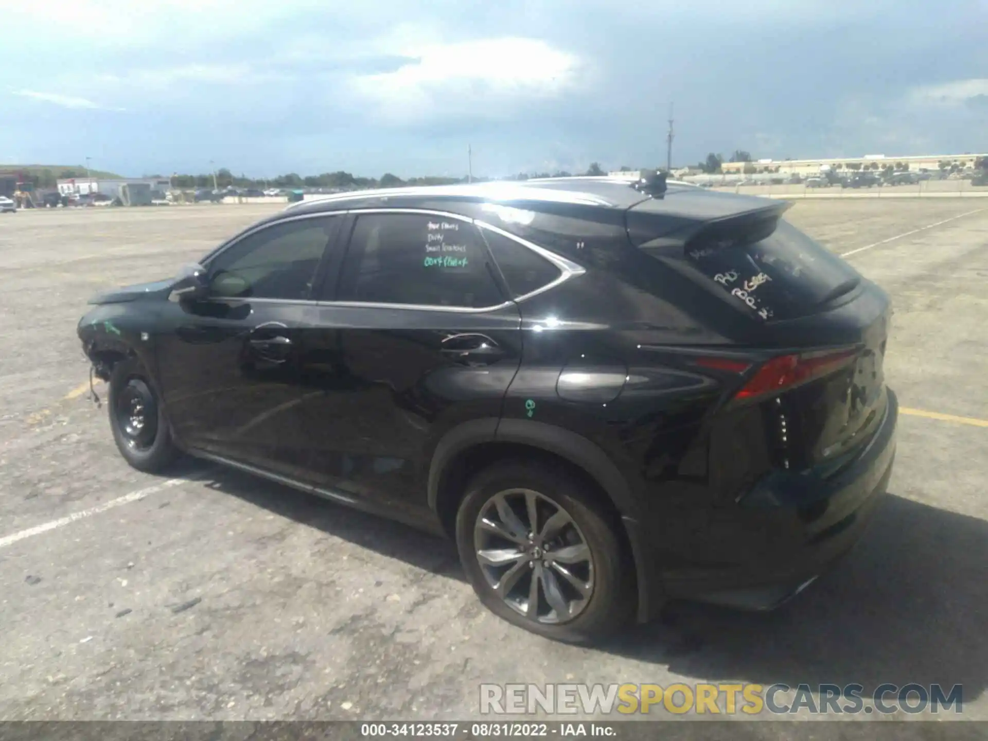 3 Photograph of a damaged car JTJSARBZ9M2203126 LEXUS NX 2021