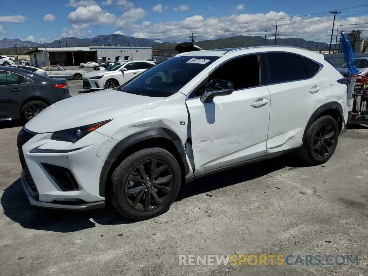 1 Photograph of a damaged car JTJSARBZ9M5021344 LEXUS NX 2021