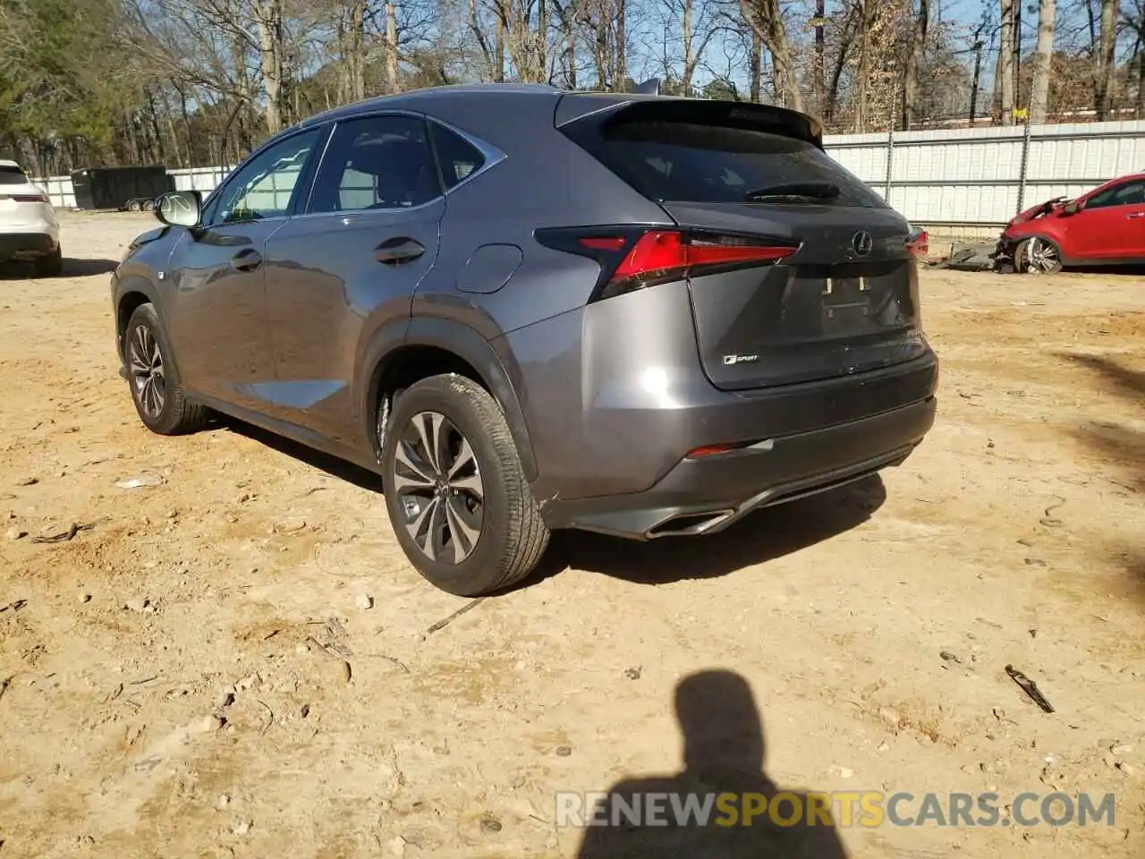 3 Photograph of a damaged car JTJSARDZ0M2237792 LEXUS NX 2021