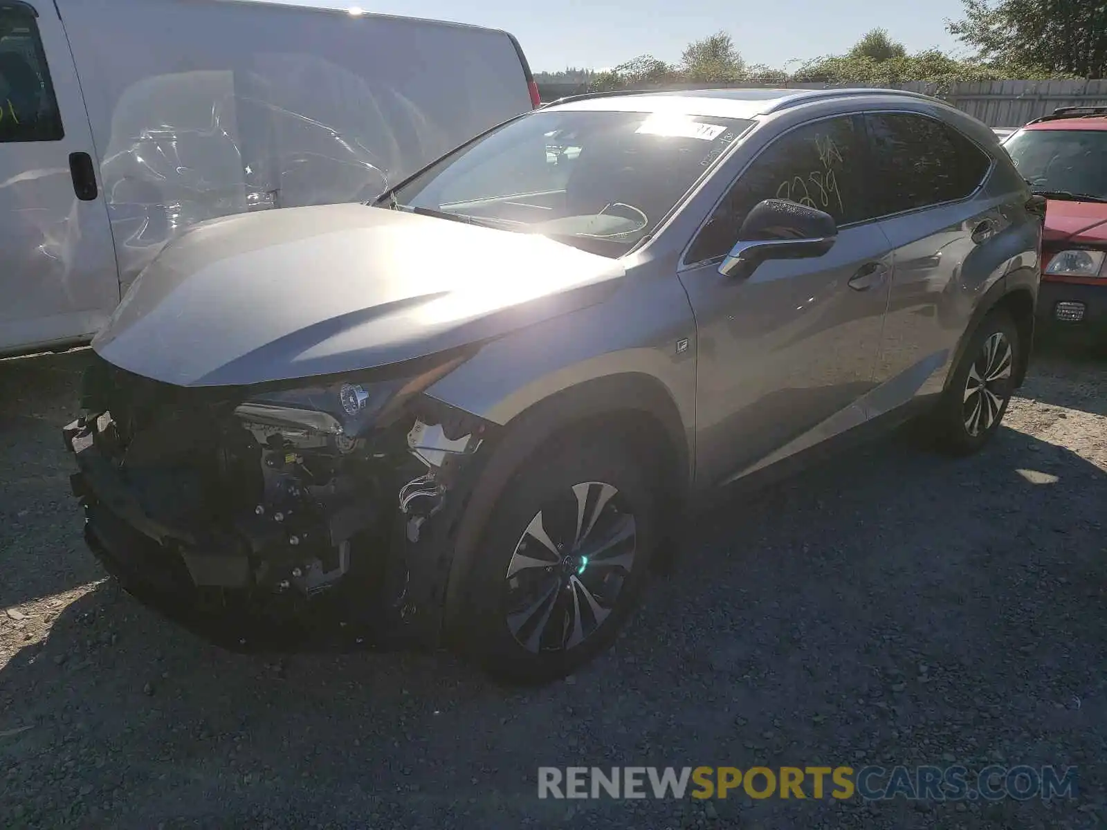 2 Photograph of a damaged car JTJSARDZ0M2253247 LEXUS NX 2021