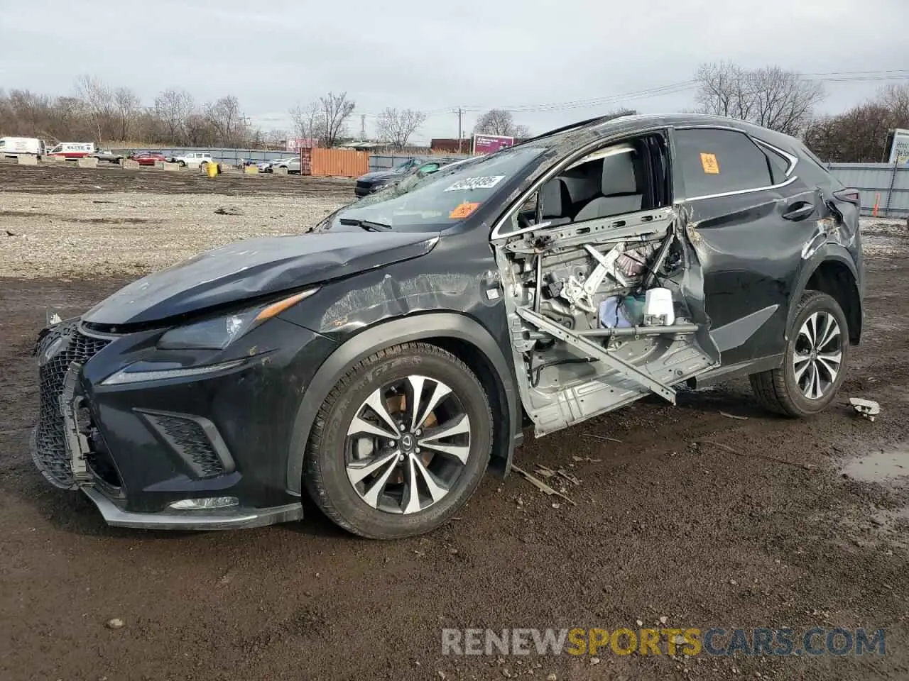 1 Photograph of a damaged car JTJSARDZ0M2258481 LEXUS NX 2021