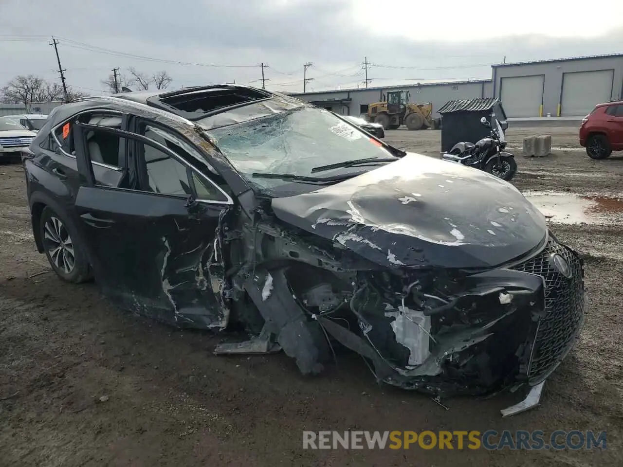 4 Photograph of a damaged car JTJSARDZ0M2258481 LEXUS NX 2021