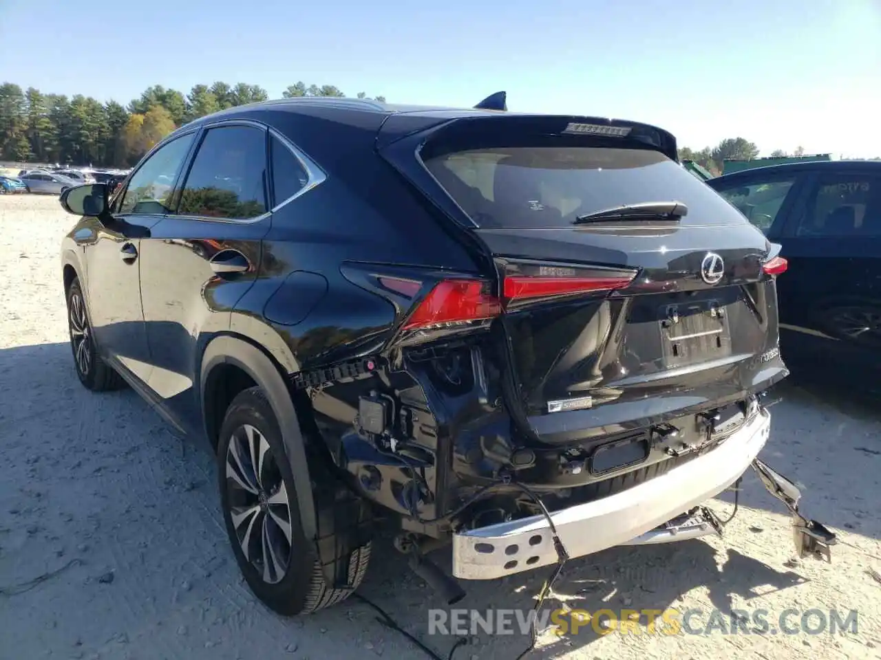 3 Photograph of a damaged car JTJSARDZ0M2264295 LEXUS NX 2021