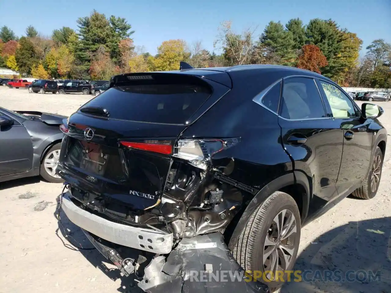 4 Photograph of a damaged car JTJSARDZ0M2264295 LEXUS NX 2021