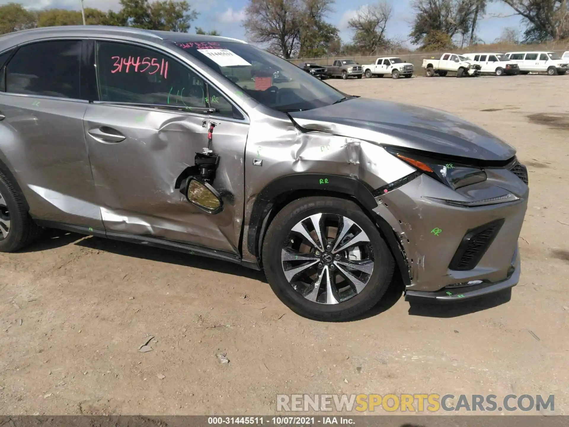 6 Photograph of a damaged car JTJSARDZ1M2240524 LEXUS NX 2021