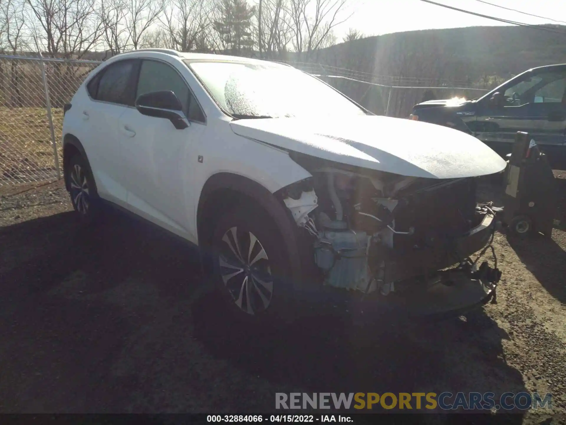 1 Photograph of a damaged car JTJSARDZ1M5019536 LEXUS NX 2021