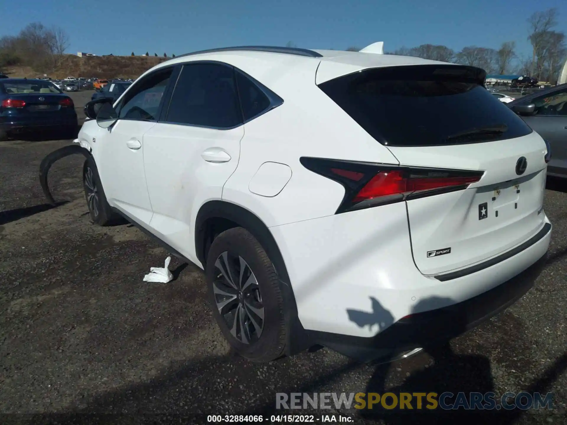 3 Photograph of a damaged car JTJSARDZ1M5019536 LEXUS NX 2021