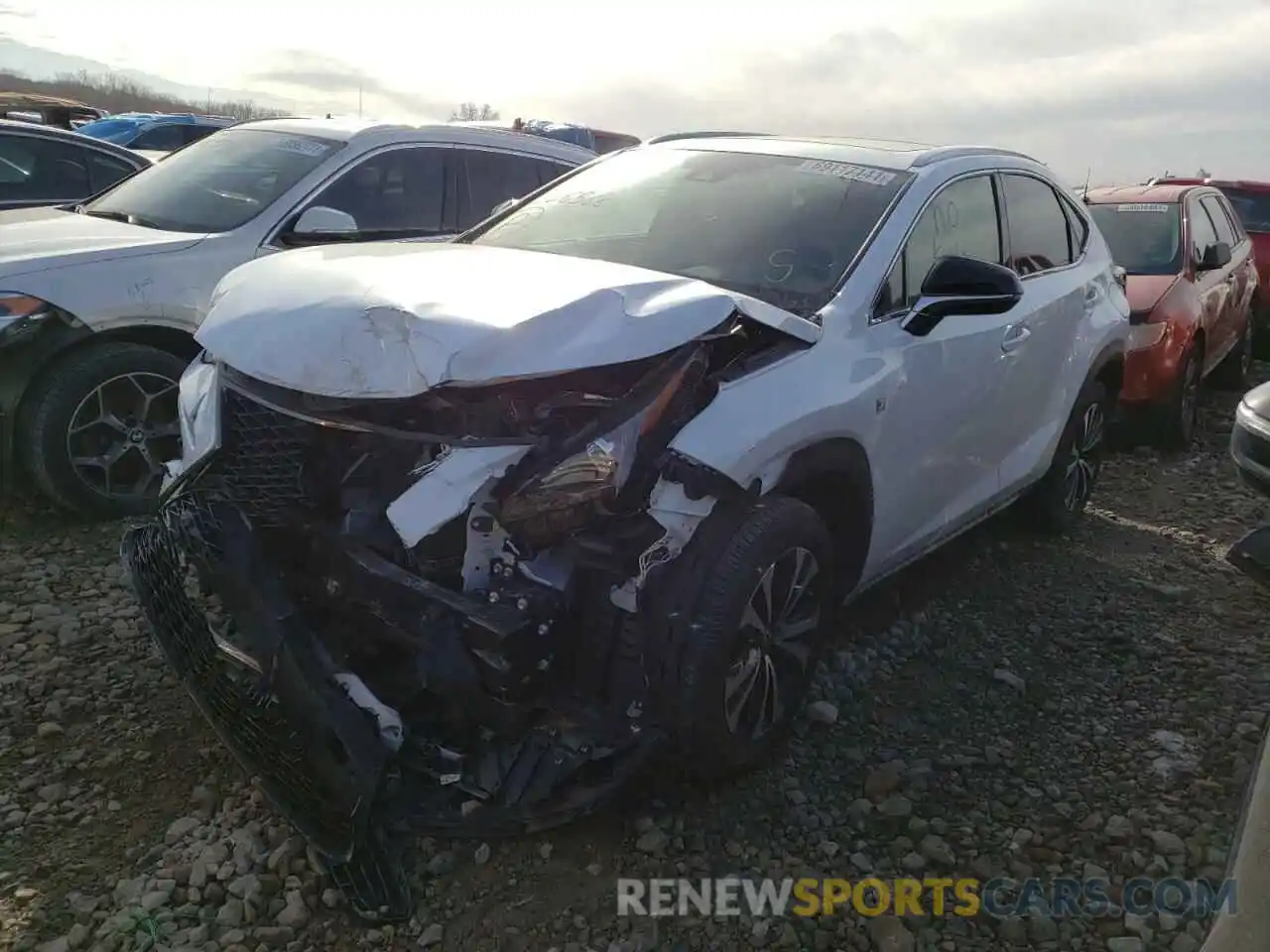 2 Photograph of a damaged car JTJSARDZ1M5026566 LEXUS NX 2021