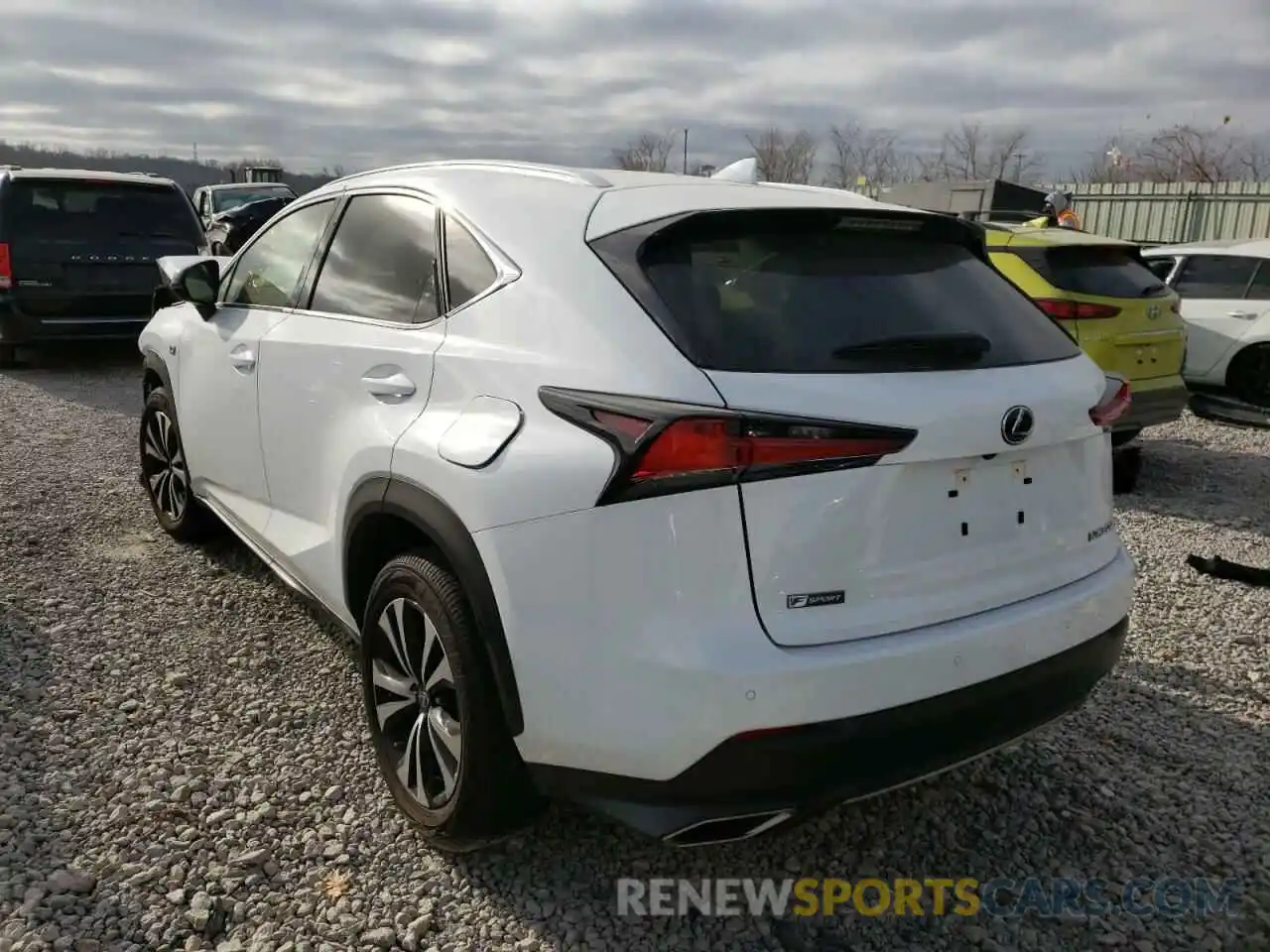 3 Photograph of a damaged car JTJSARDZ1M5026566 LEXUS NX 2021