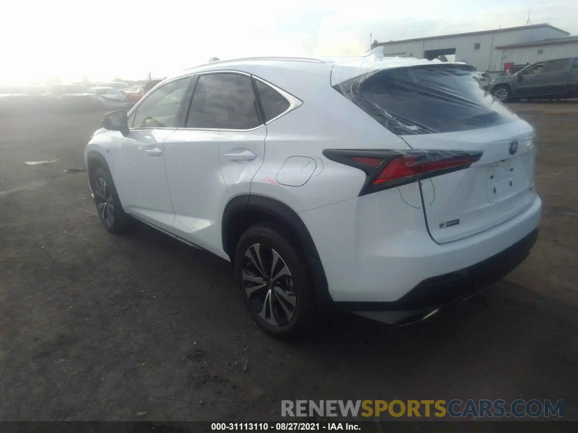 3 Photograph of a damaged car JTJSARDZ1M5027880 LEXUS NX 2021