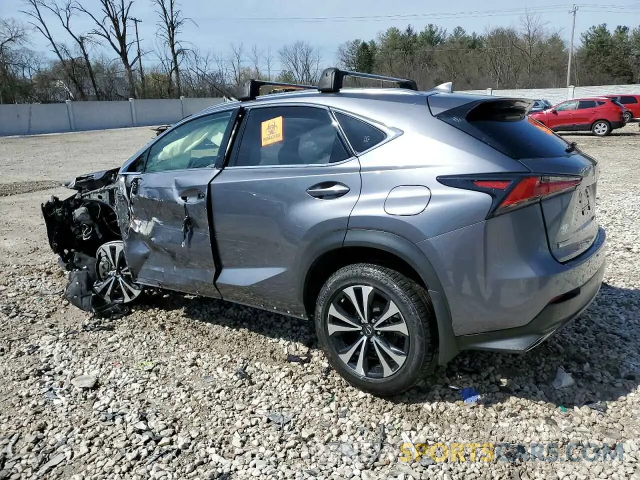 2 Photograph of a damaged car JTJSARDZ2M2255498 LEXUS NX 2021