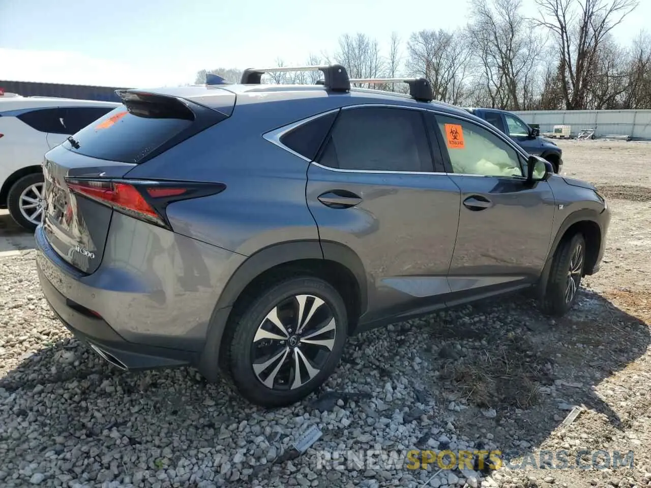 3 Photograph of a damaged car JTJSARDZ2M2255498 LEXUS NX 2021