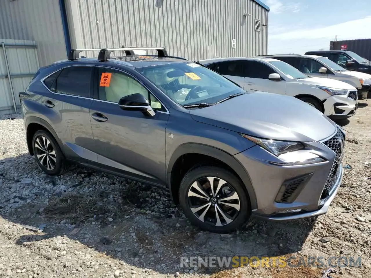 4 Photograph of a damaged car JTJSARDZ2M2255498 LEXUS NX 2021