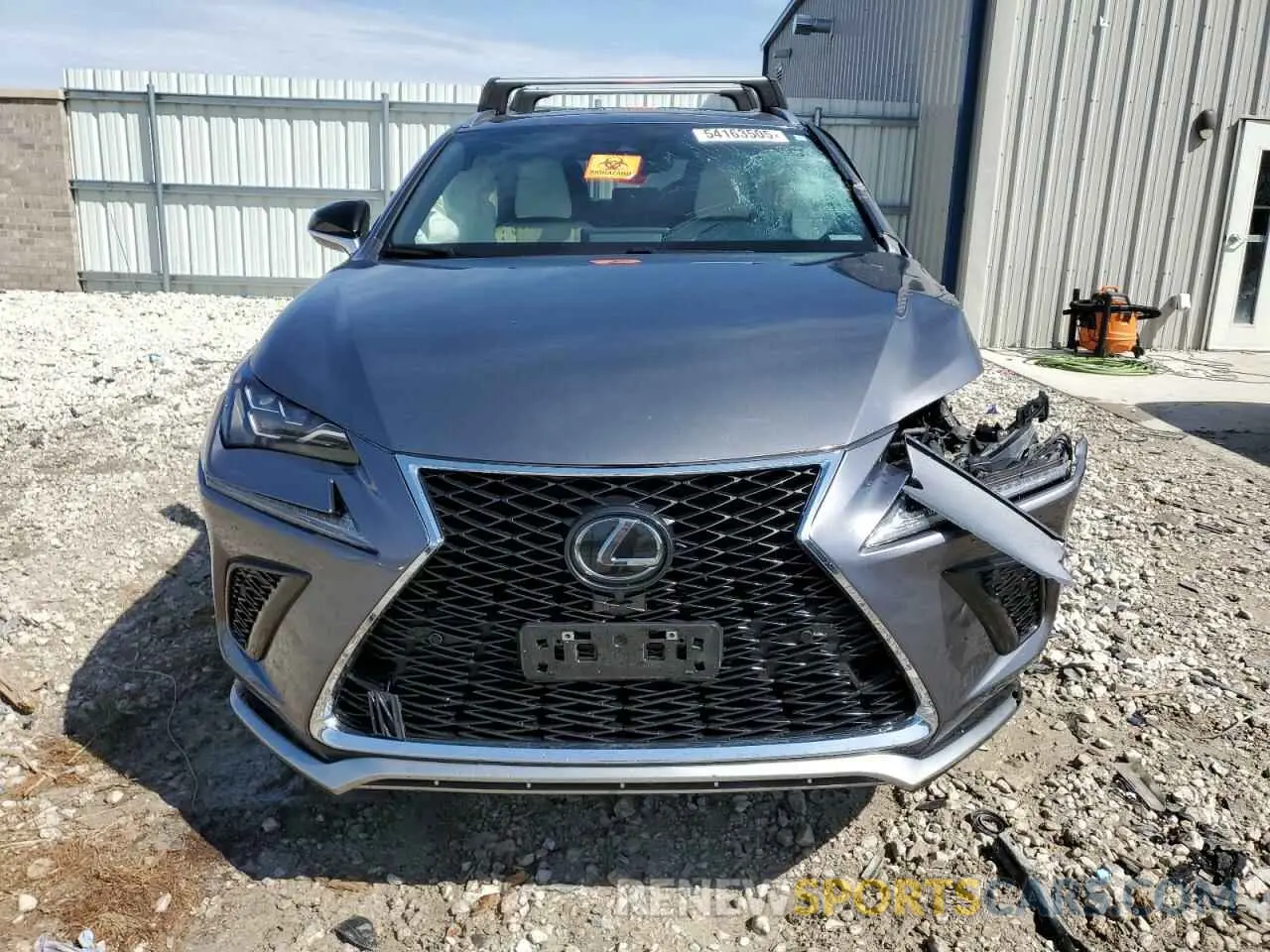 5 Photograph of a damaged car JTJSARDZ2M2255498 LEXUS NX 2021
