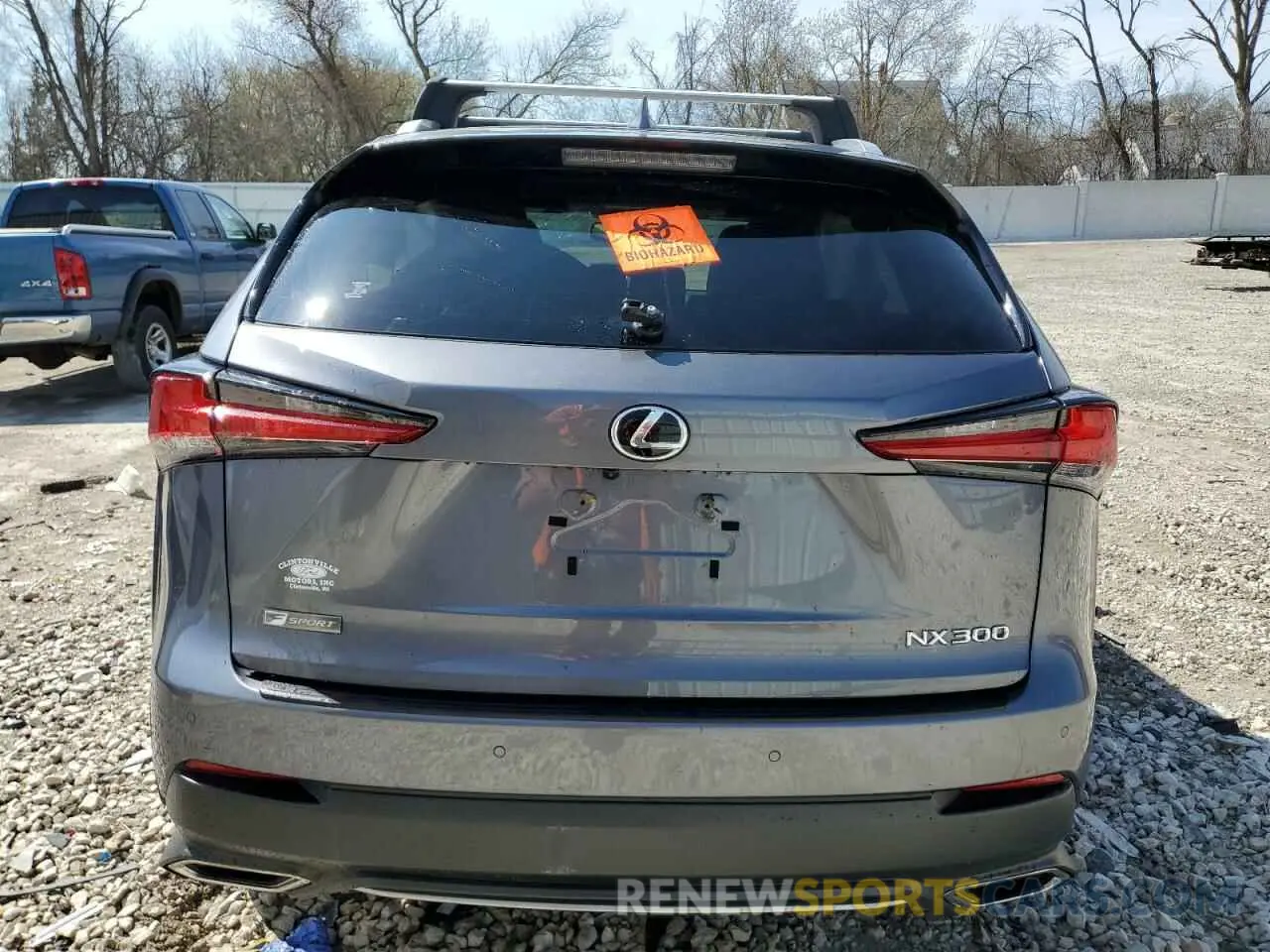 6 Photograph of a damaged car JTJSARDZ2M2255498 LEXUS NX 2021