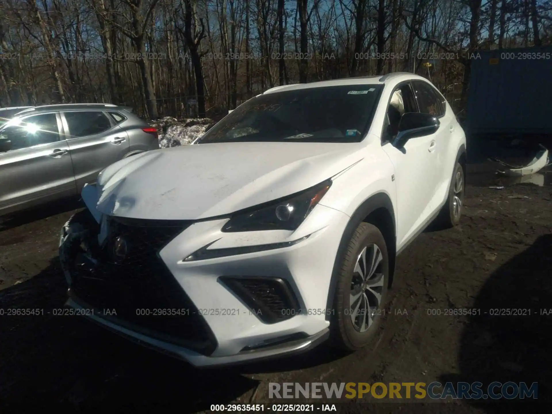 2 Photograph of a damaged car JTJSARDZ2M5021151 LEXUS NX 2021