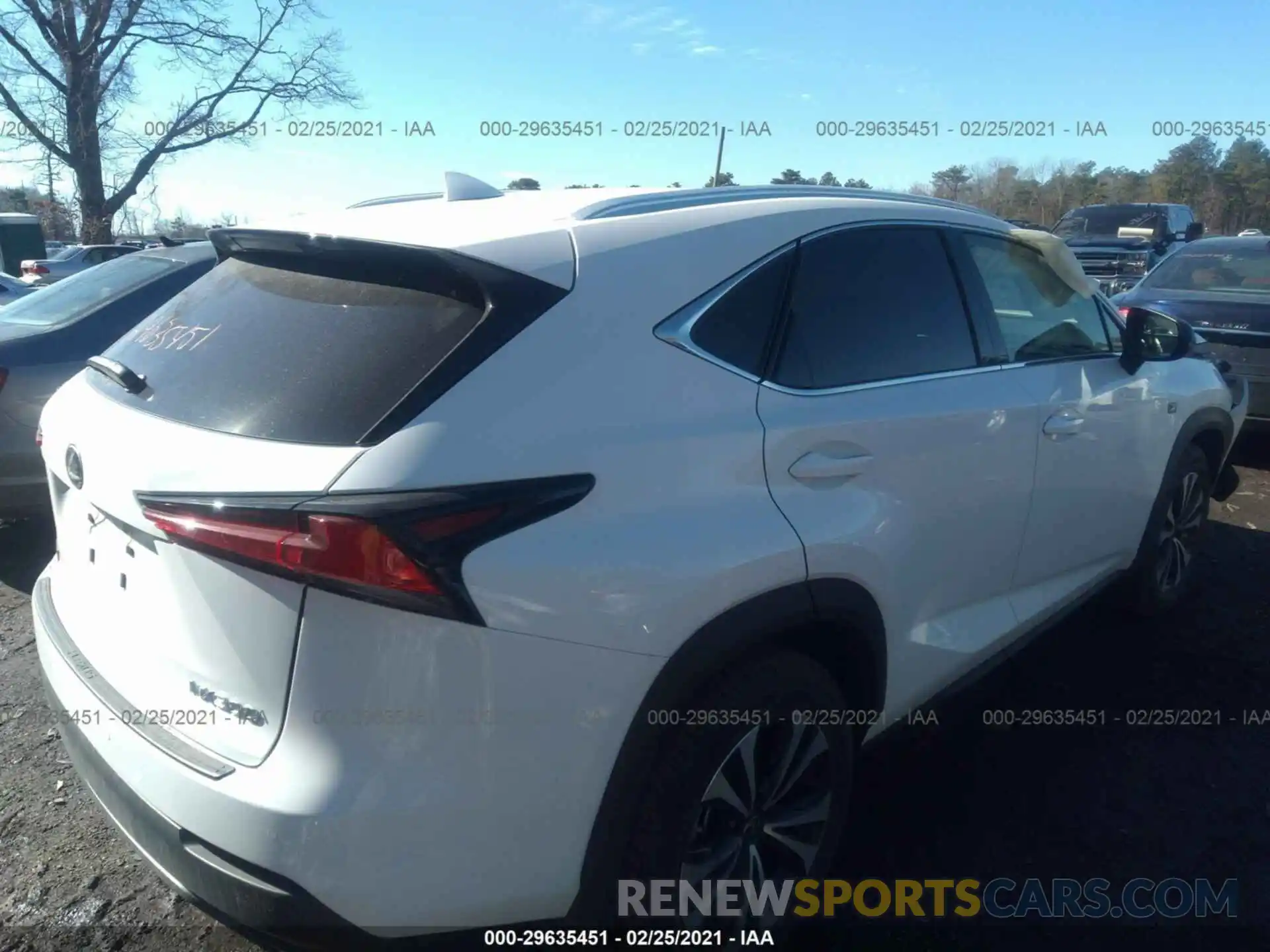 4 Photograph of a damaged car JTJSARDZ2M5021151 LEXUS NX 2021