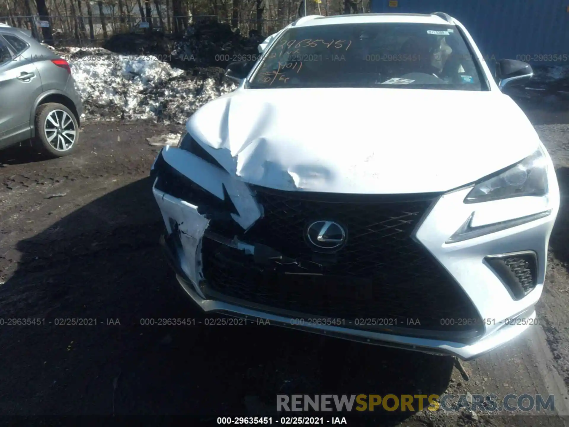 6 Photograph of a damaged car JTJSARDZ2M5021151 LEXUS NX 2021