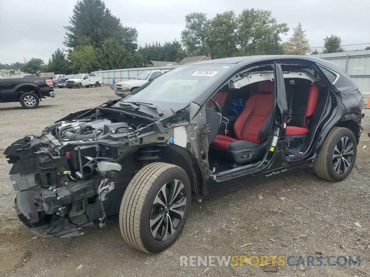 1 Photograph of a damaged car JTJSARDZ3M2259107 LEXUS NX 2021