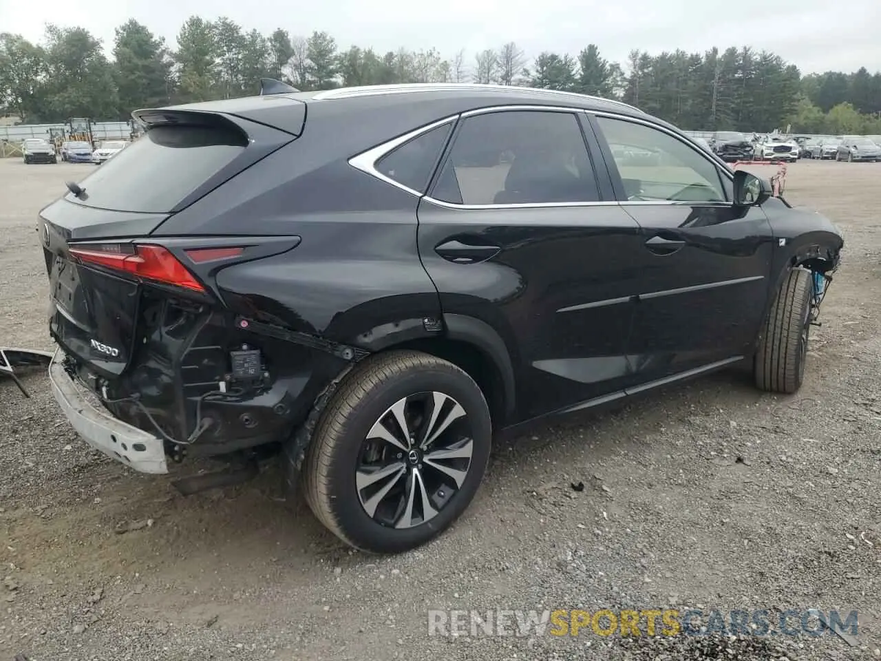 3 Photograph of a damaged car JTJSARDZ3M2259107 LEXUS NX 2021