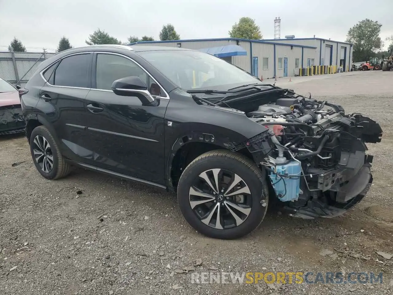 4 Photograph of a damaged car JTJSARDZ3M2259107 LEXUS NX 2021