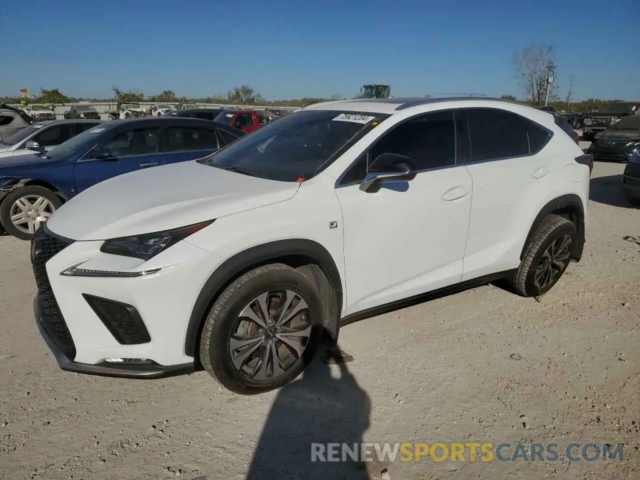 1 Photograph of a damaged car JTJSARDZ3M5020249 LEXUS NX 2021