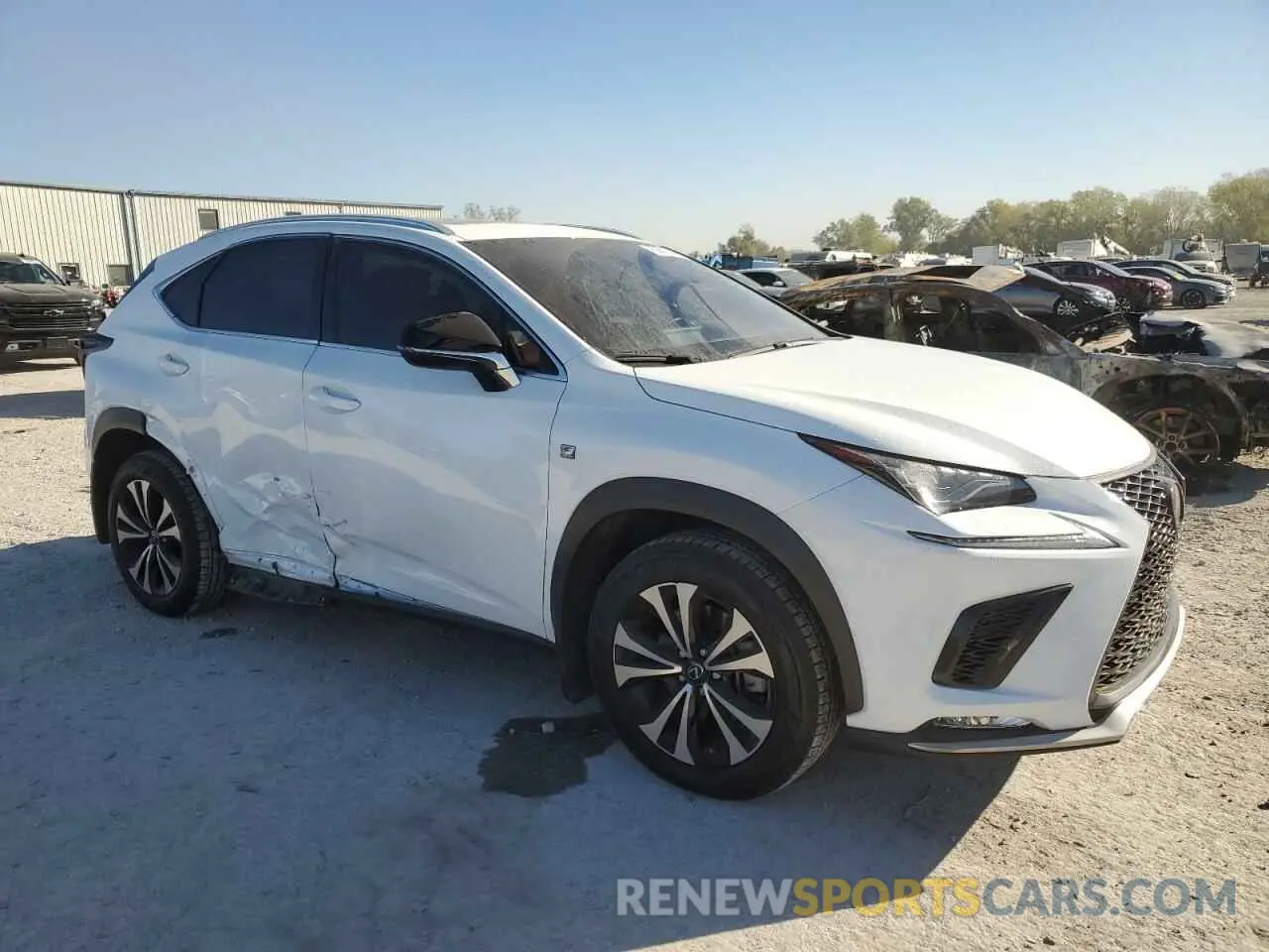 4 Photograph of a damaged car JTJSARDZ3M5020249 LEXUS NX 2021