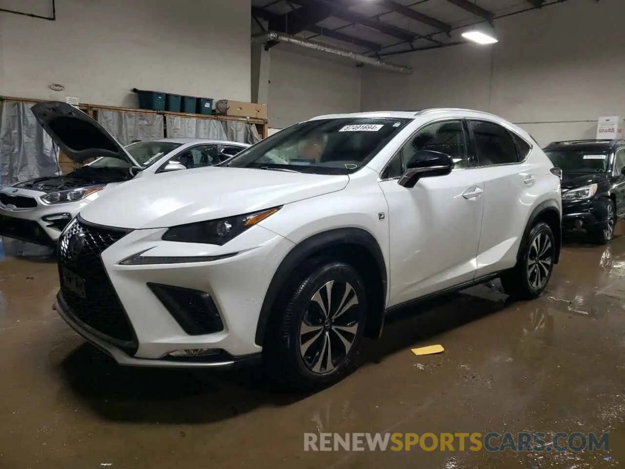 1 Photograph of a damaged car JTJSARDZ4M2263070 LEXUS NX 2021