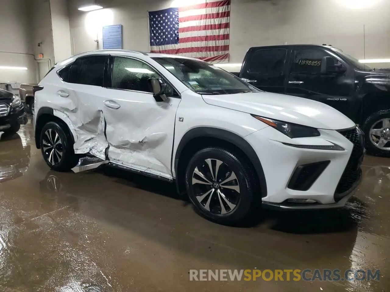 4 Photograph of a damaged car JTJSARDZ4M2263070 LEXUS NX 2021