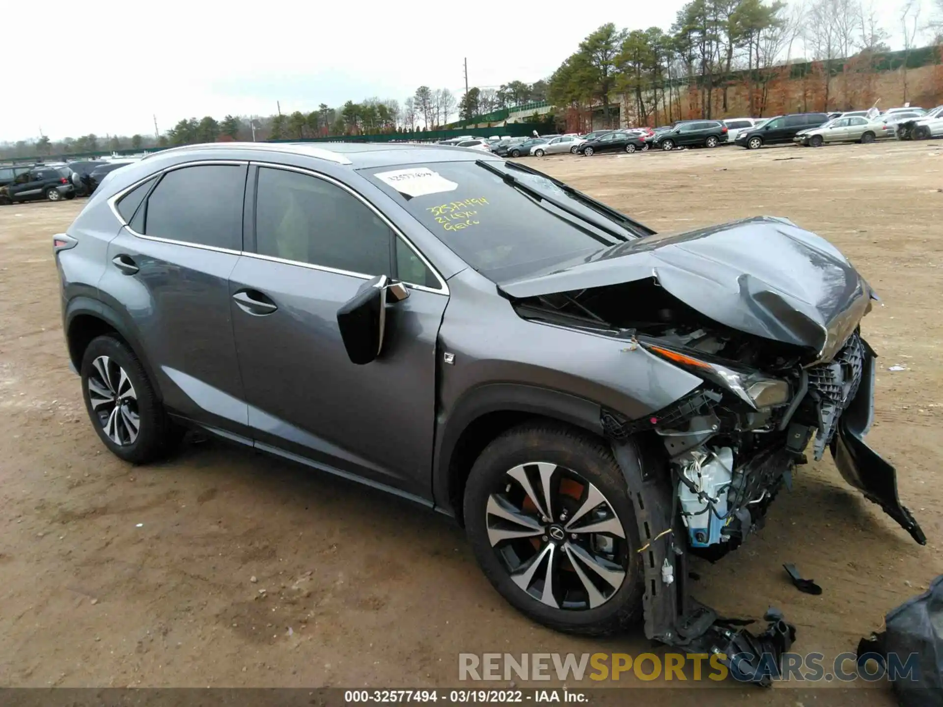 1 Photograph of a damaged car JTJSARDZ5M2243006 LEXUS NX 2021