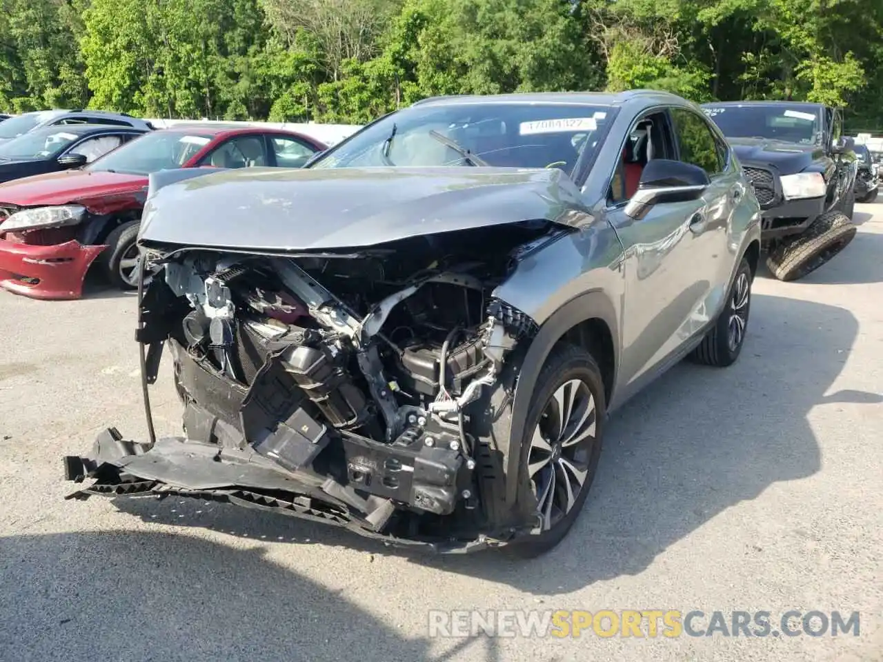 2 Photograph of a damaged car JTJSARDZ5M2243121 LEXUS NX 2021