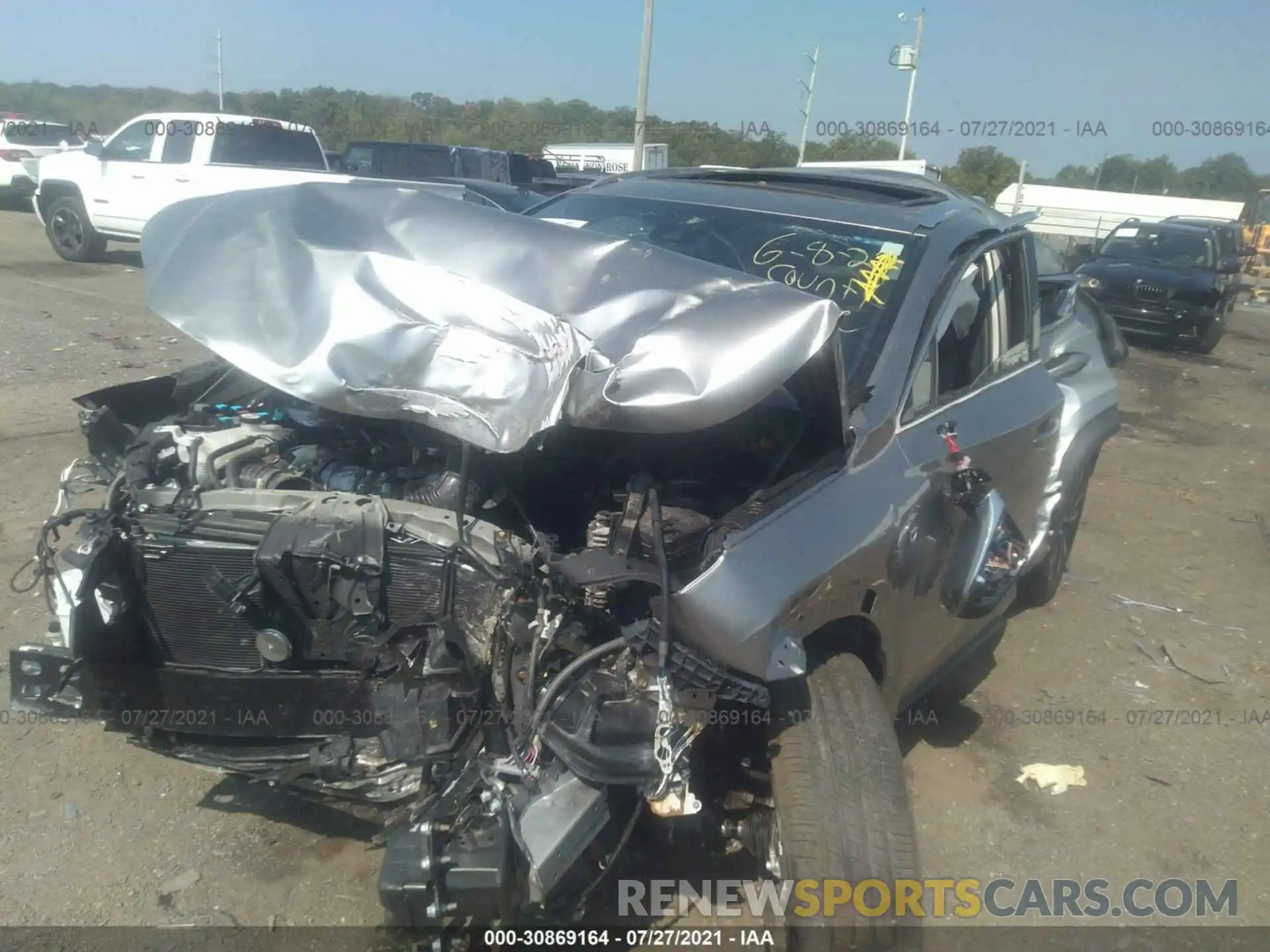 6 Photograph of a damaged car JTJSARDZ6M2246531 LEXUS NX 2021