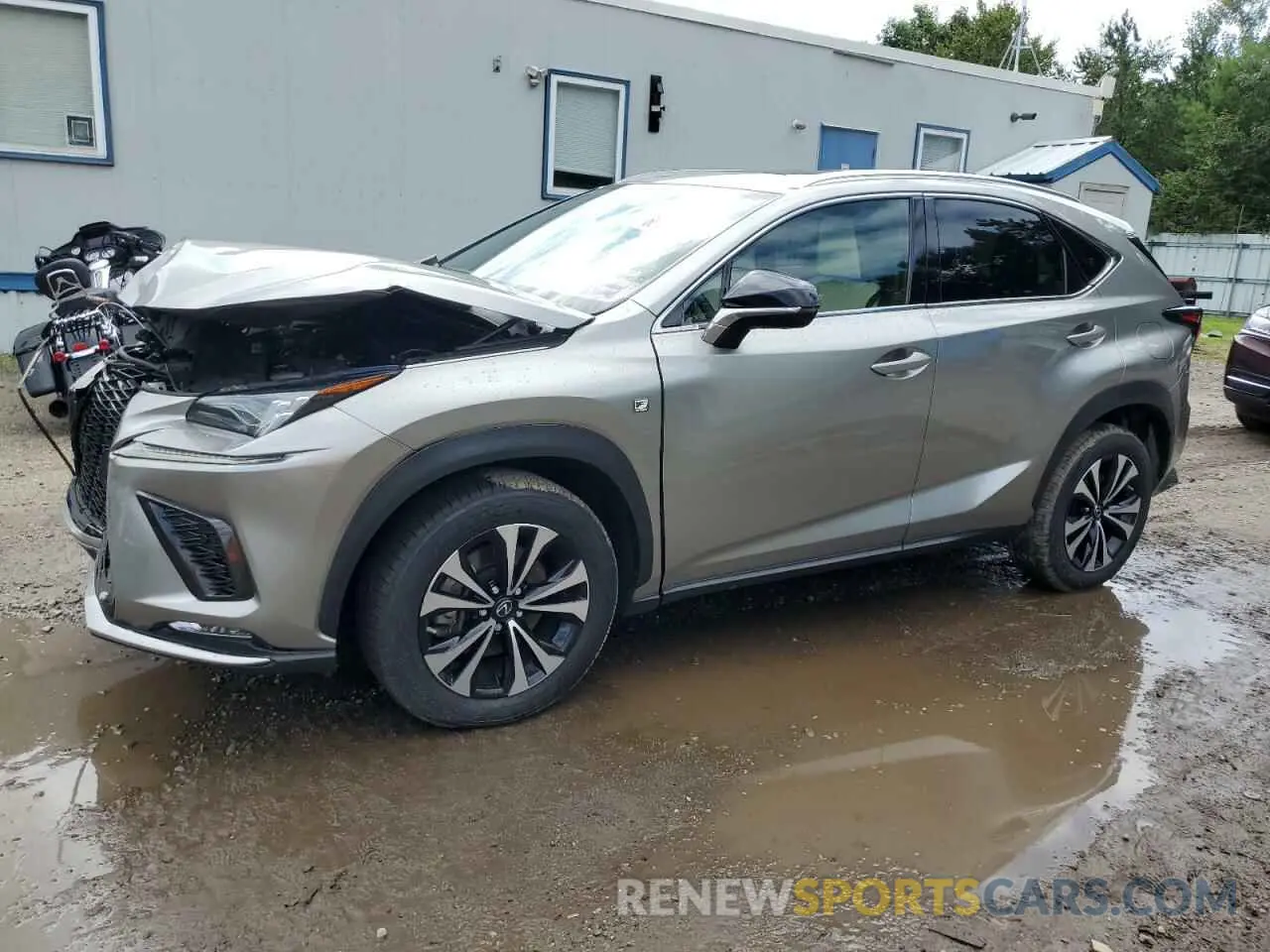1 Photograph of a damaged car JTJSARDZ6M2256945 LEXUS NX 2021