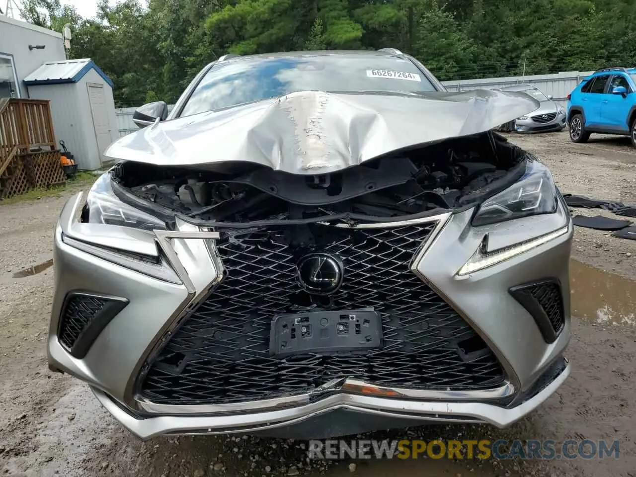 5 Photograph of a damaged car JTJSARDZ6M2256945 LEXUS NX 2021