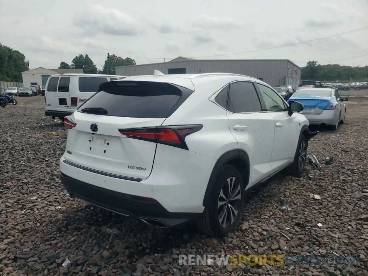 4 Photograph of a damaged car JTJSARDZ6M2263278 LEXUS NX 2021