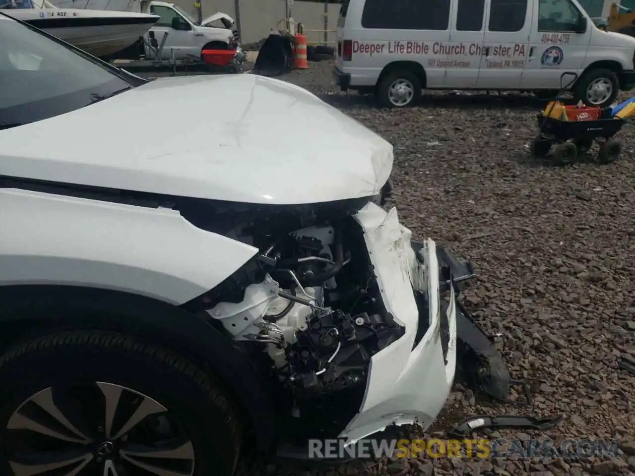 9 Photograph of a damaged car JTJSARDZ6M2263278 LEXUS NX 2021