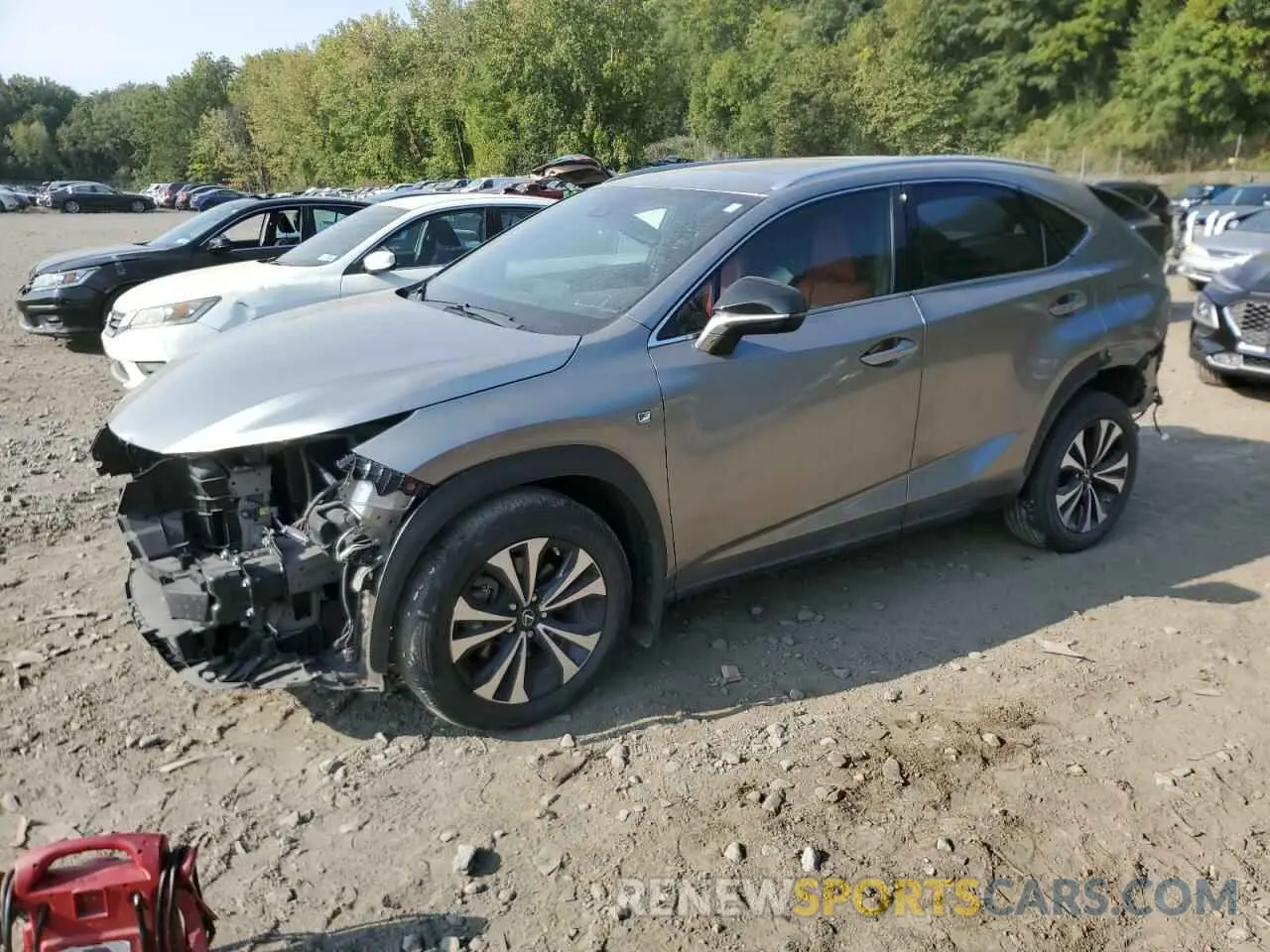 1 Photograph of a damaged car JTJSARDZ8M2248264 LEXUS NX 2021
