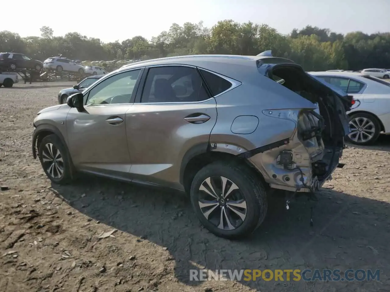 2 Photograph of a damaged car JTJSARDZ8M2248264 LEXUS NX 2021
