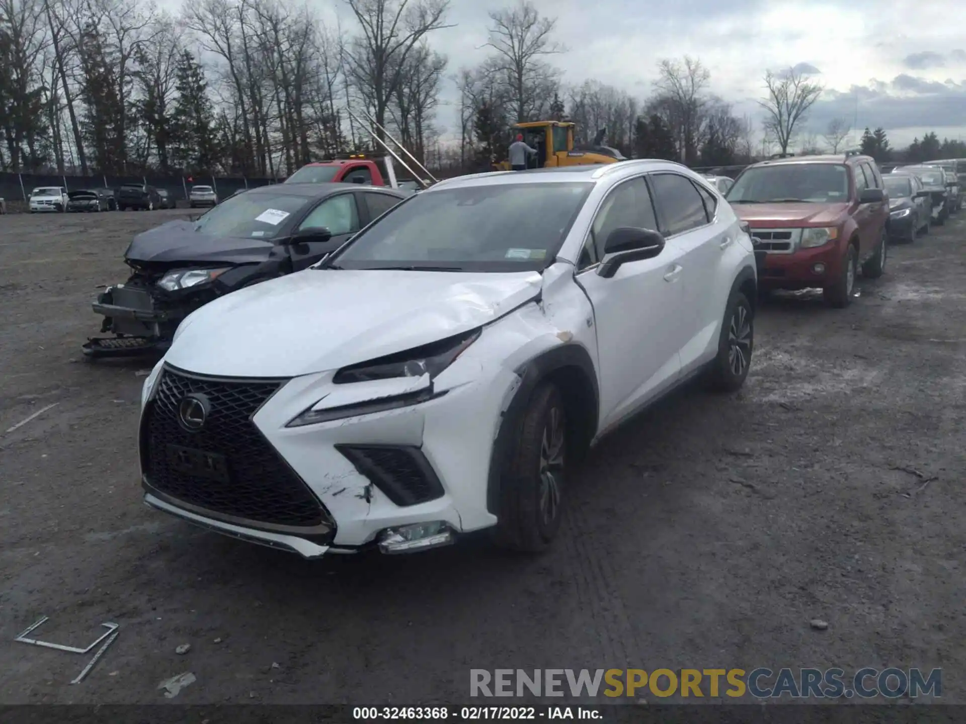 2 Photograph of a damaged car JTJSARDZ8M5021784 LEXUS NX 2021