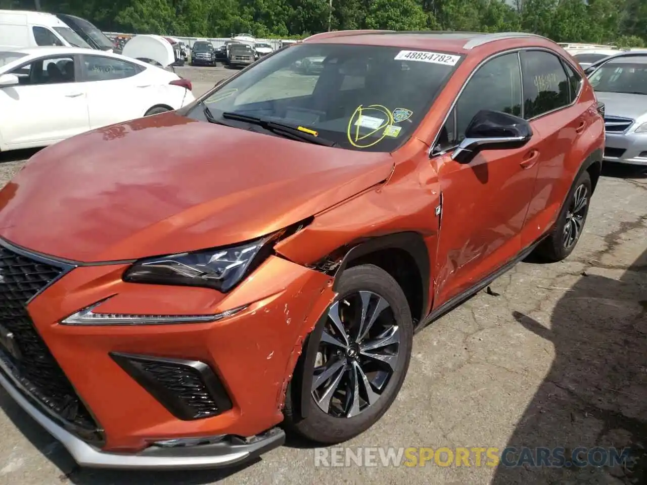 9 Photograph of a damaged car JTJSARDZ9M2244188 LEXUS NX 2021