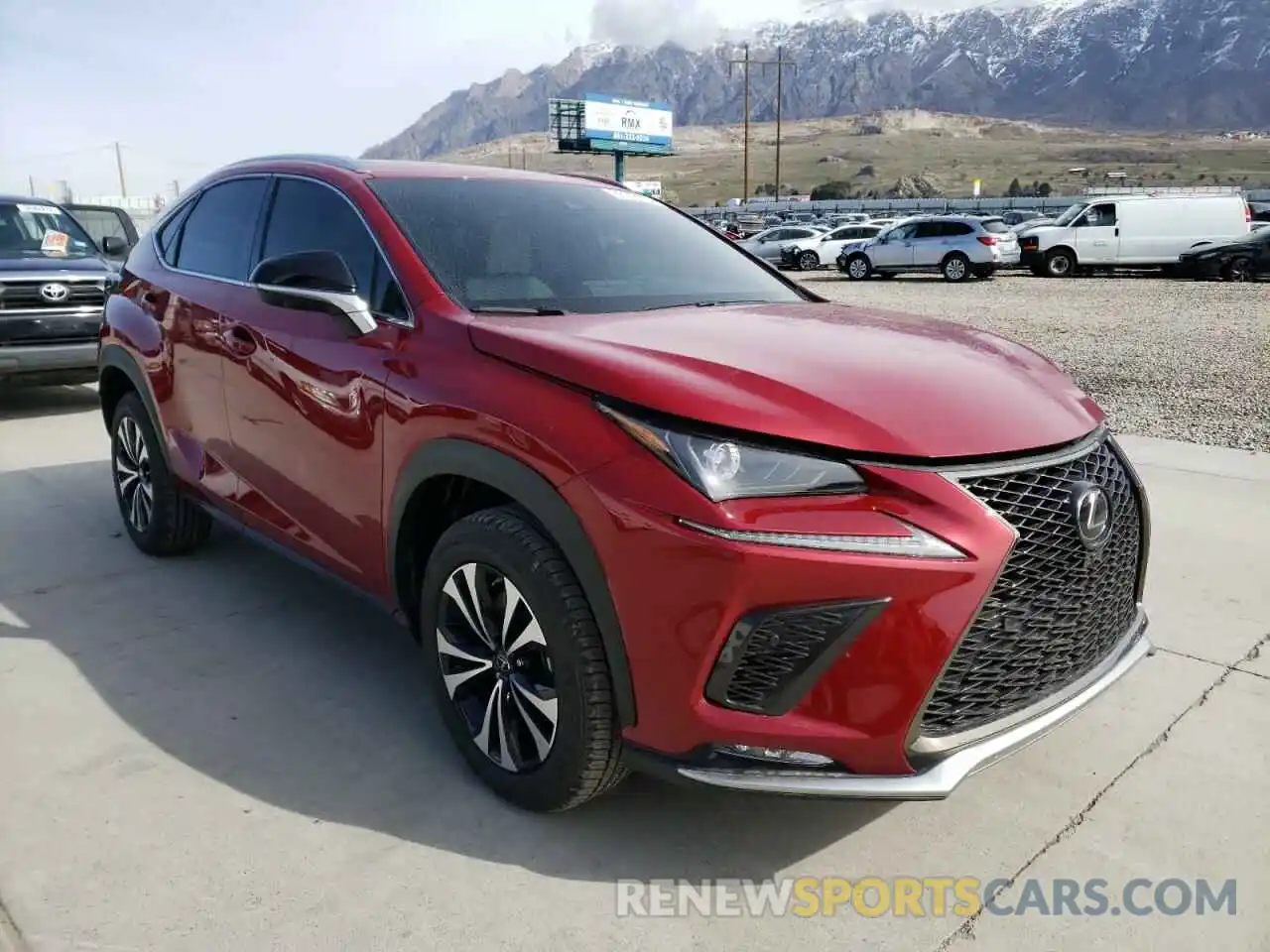 1 Photograph of a damaged car JTJSARDZ9M2262092 LEXUS NX 2021